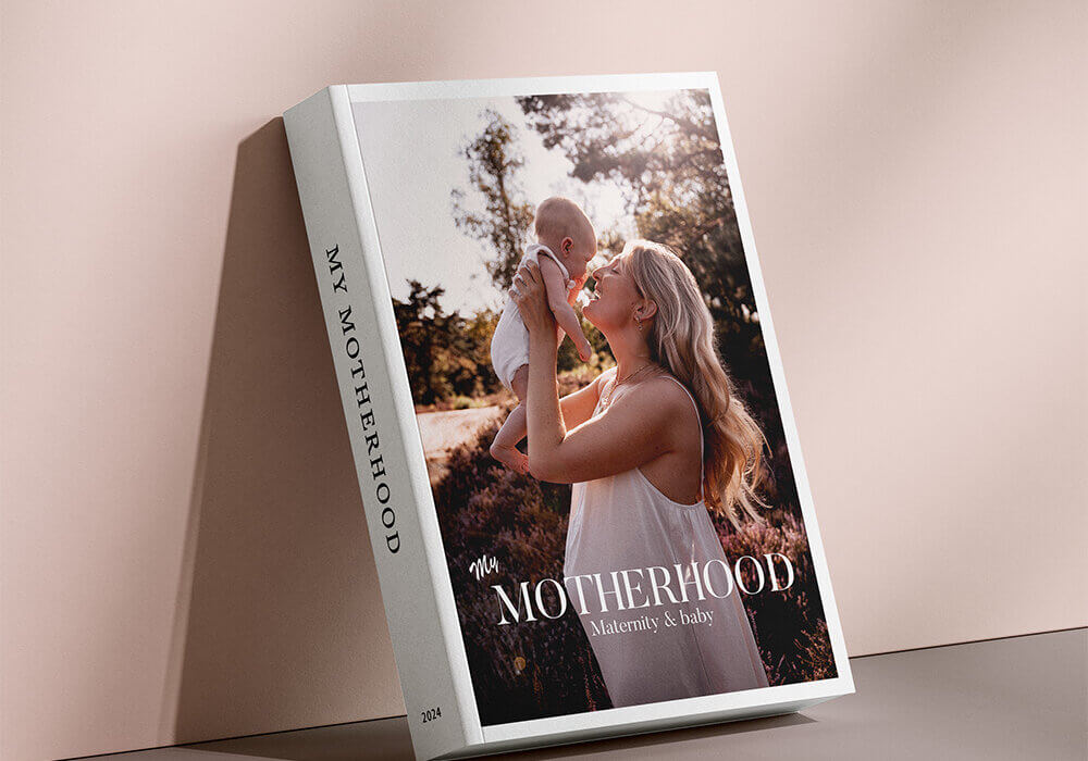 magie van fotoboek bij fotoshoot, zwangerschapsshoot
